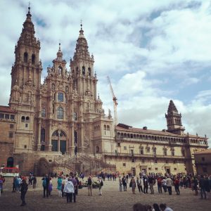 Kathedrale Santiago de Compostela Pilger Ziel