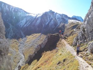 Gatterl Tour Zugspitze Grenze Österreich Deutschland Alpen