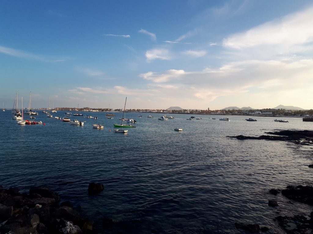 Hafen Corralejo Fuerteventura Kanaren