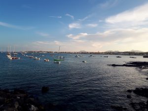 Hafen Corralejo Fuerteventura Kanaren