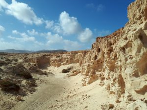 Sandstein Felsen Fuerteventura Kanaren