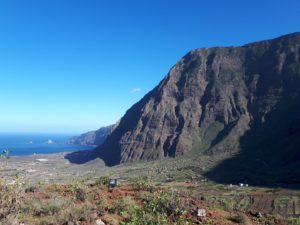 Bergmassiv Bergkette Frontera El Hierro Kanaren