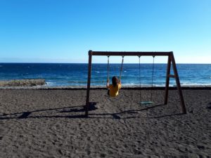 Schaukel Playa Almorranas El Hierro Kanaren