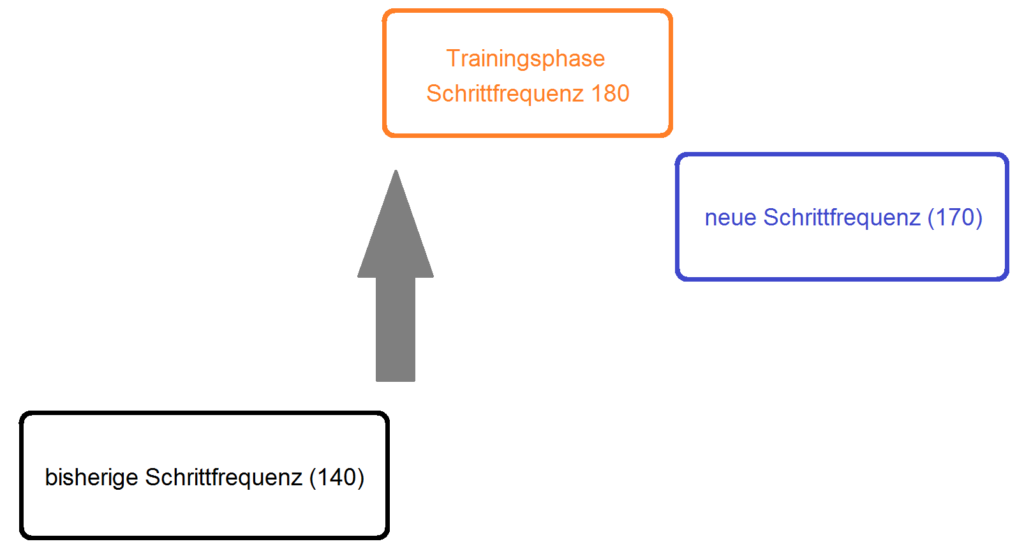 Schrittfrequenz 180 Laufen Laufstil Frequenz rund einfach entspannt