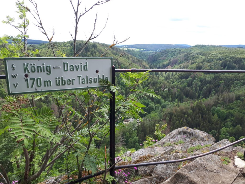 Aussichtspunkt König David Hirschsprung Höllental