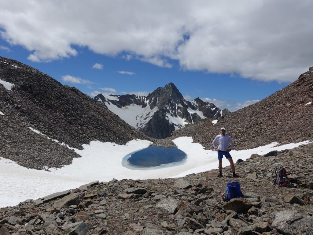 Eissee Daunjoch Stubai Stubaital Österreich Alpen