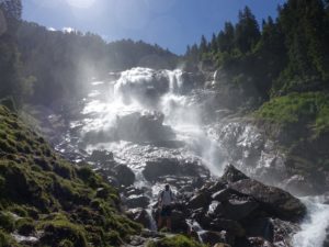 Grawa Wasserfall Stubai Stubaital Österreich Alpen