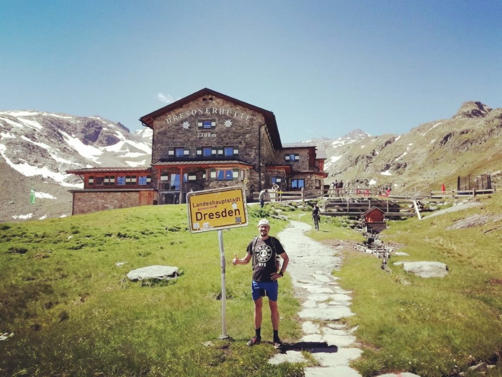 Dresdner Hütte Stubai Stubaital Österreich Alpen