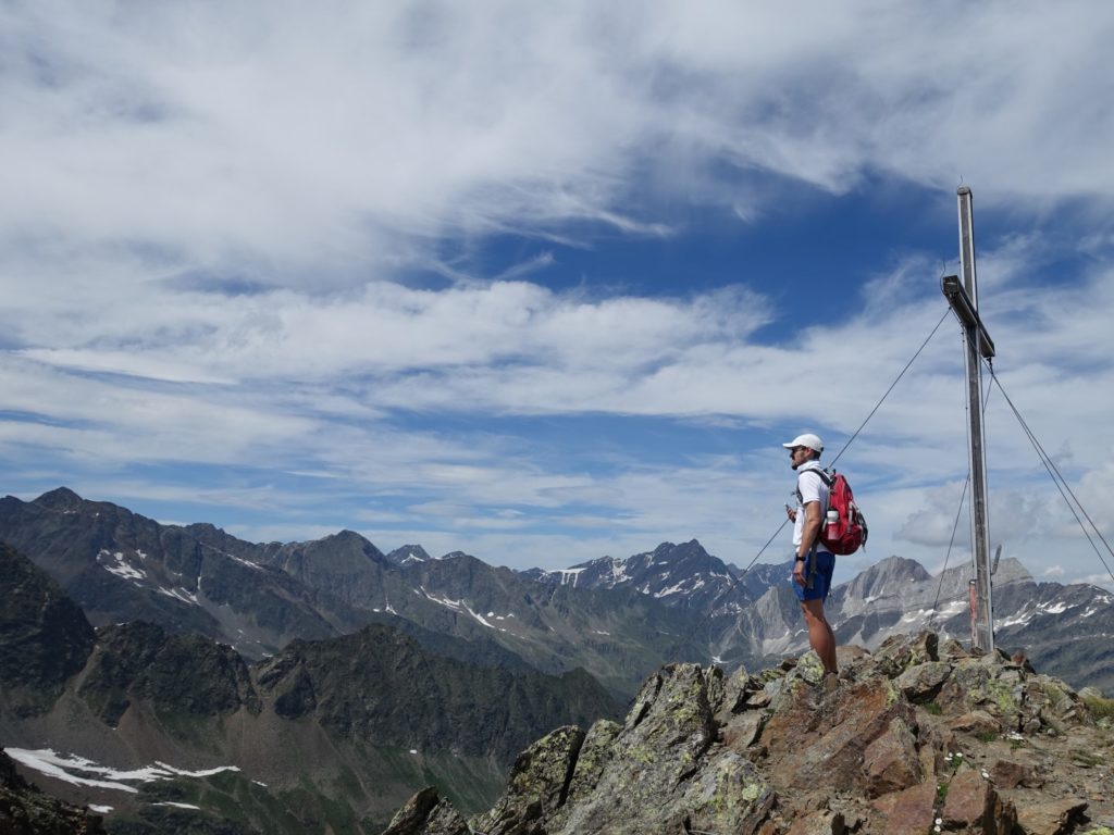 Zielspitz Gipfel Texelgruppe Südtirol Italien Alpen