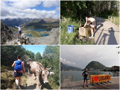 Hiking Bergwandern Laufen Lauftraining Lago Maggiore Tessin Schweiz