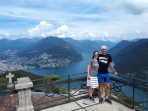 Blick San Salvatore Lugano Tessin Schweiz