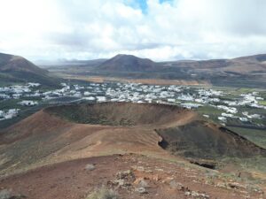 Vulkan Las Calderetas Guatiza Lanzarote Kanaren