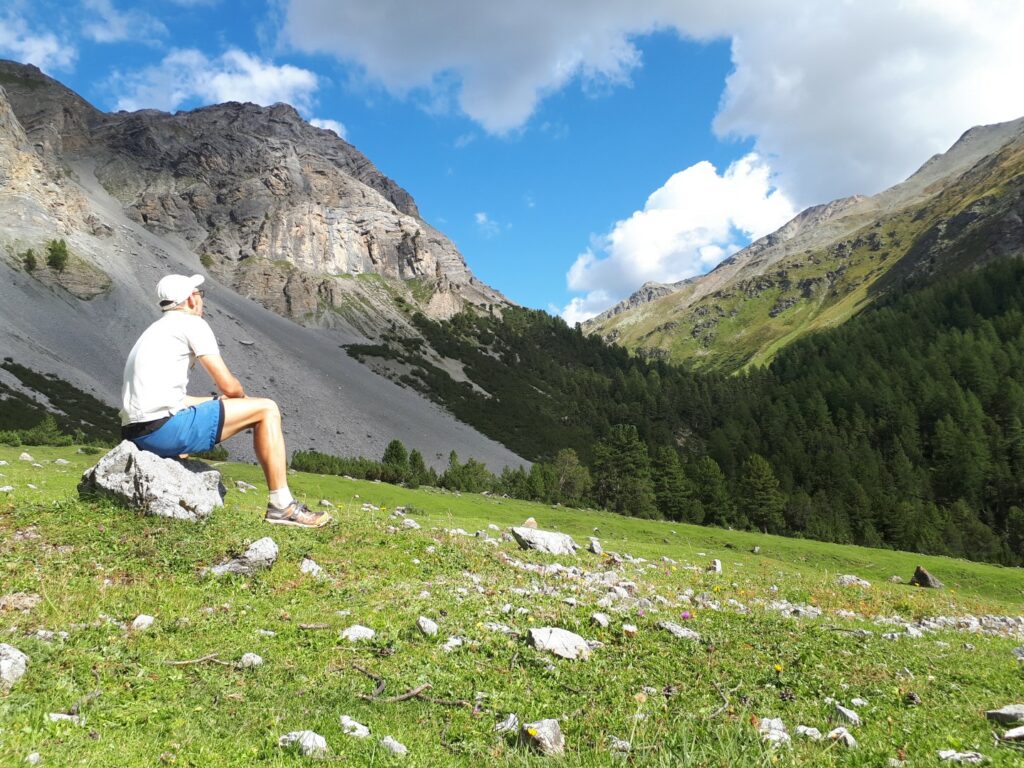 Alp Sesvenna Berge Schweiz