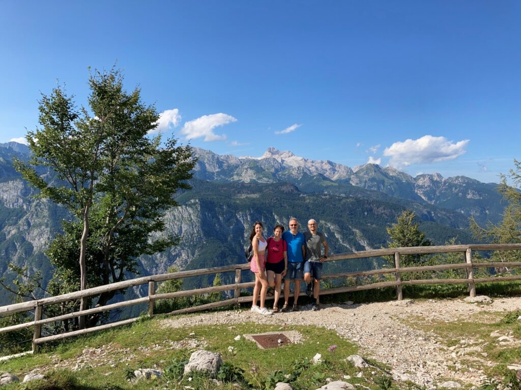 Aussichtspunkt Vogel Seilbahn Slowenien