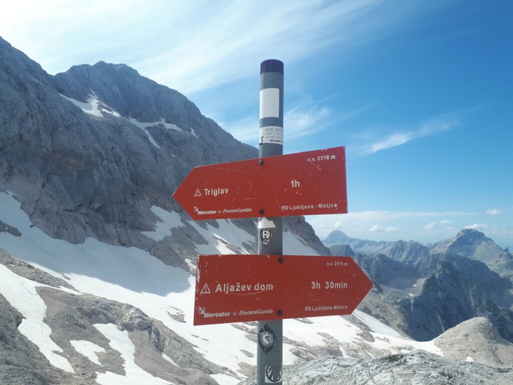 Triglav Slowenien Aufstieg