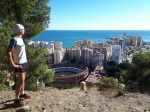 Mirador Gibralfaro Malaga Costa del Sol Spanien