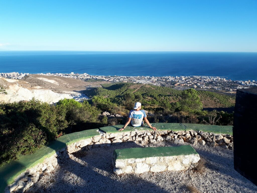Aussichtspunkt Hügel Torremolinos Costa del Sol Spanien