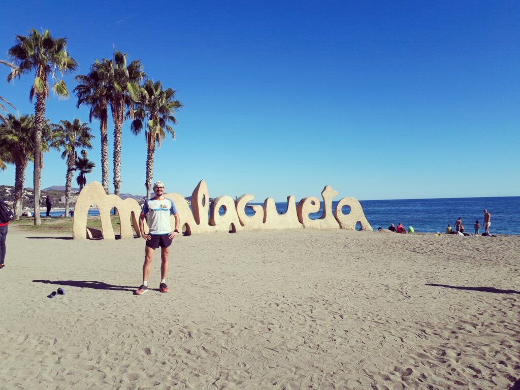 Strand Malaga Costa del Sol Spanien