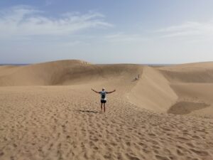 Dünen Maspalomas Gran Canaria Kanaren Spanien