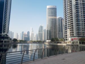 Dubai Jumeirah Lake Towers Joggingrunde