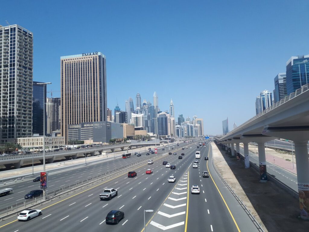Dubai Stadt Autobahn E11