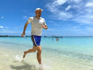 Mauritius Barfußlauf Strand Investui