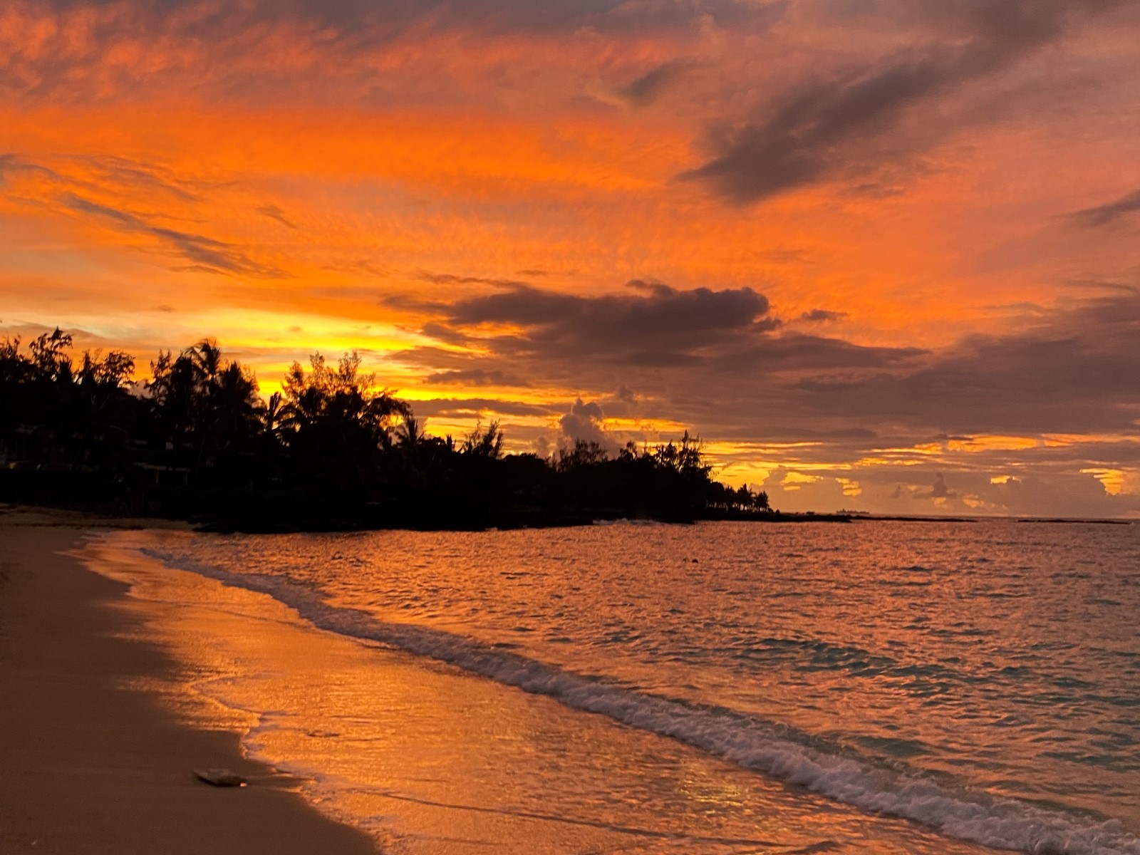 Mauritius Sonnenuntergang Pereybere