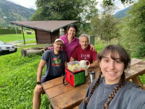 Pause Anreise Dolomiten