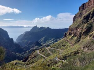 Masca Schlucht Aussicht Teneriffa Kanaren