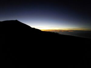 Teide Abend Nacht Teneriffa Kanaren