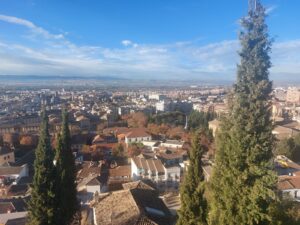 Blick Granada Spanien