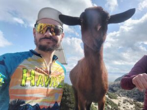 Leuchtturm Ziege Cap Formentor Mallorca